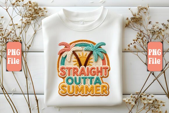 Capturing the Season’s Transition: Leveraging Straight Outta Summer PNG Design for High-Impact Creative Projects