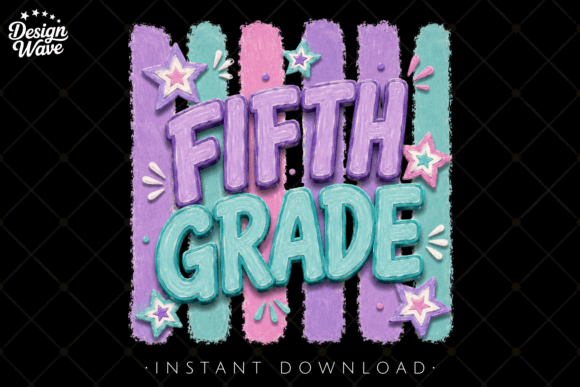 Fifth Grade Shirt PNG: A Practical Review of a Retro-Themed Classroom Graphic