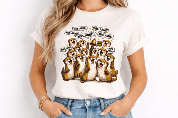 Funny Teacher Otter PNG