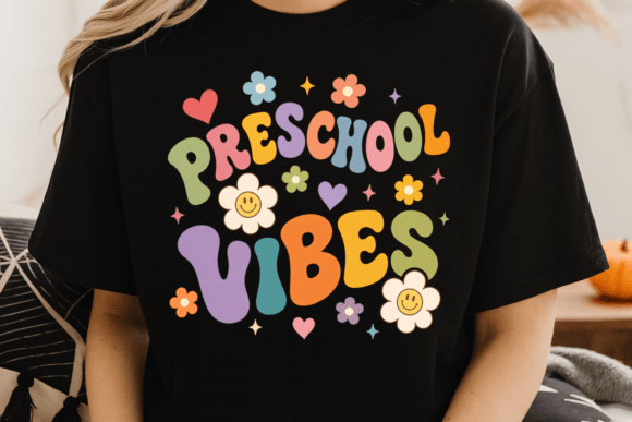 Preschool Vibes Shirt PNG
