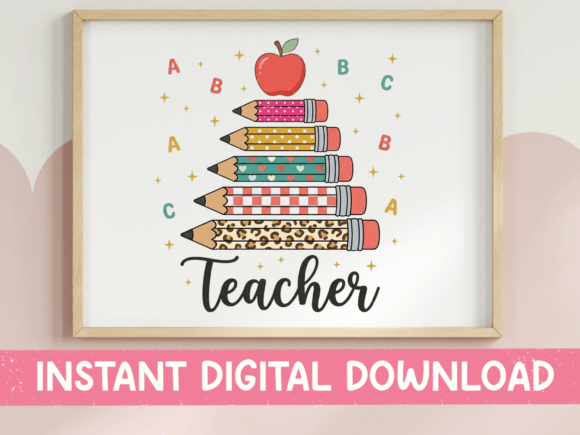 Teacher Pencil Stack Apple School: A Creative Solution for Educator Appreciation